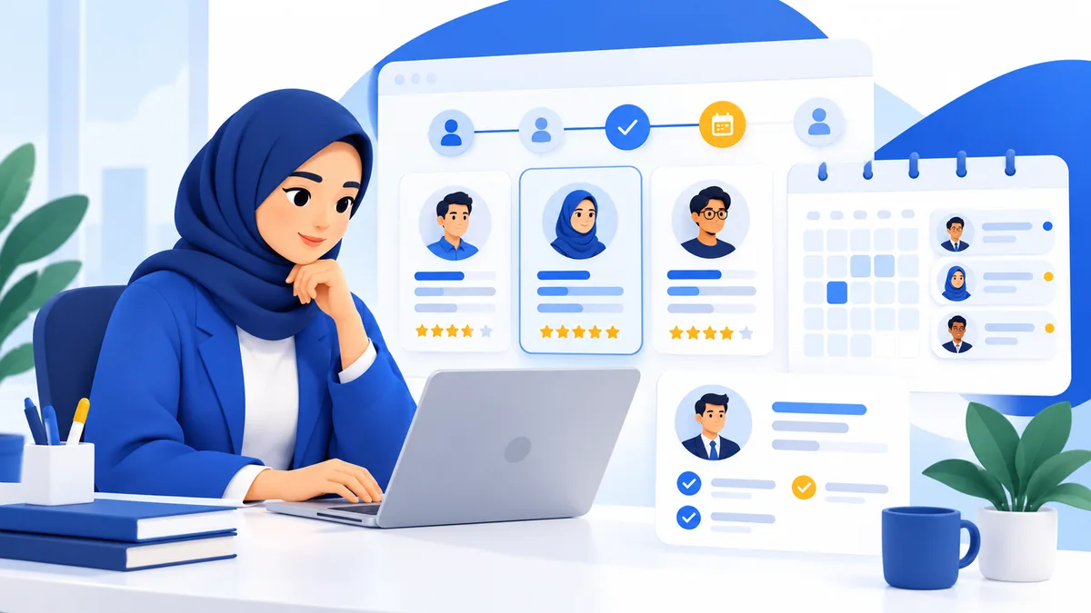 Ilustrasi untuk DISC, MBTI, dan SJT dalam Seleksi: Perbedaan Tujuan dan Batas Penggunaan