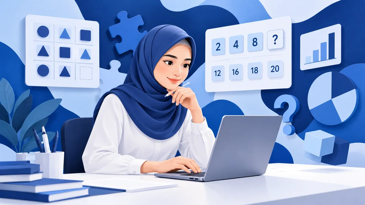 Ilustrasi untuk Persiapan Psikotes Online untuk HRD dan Kandidat