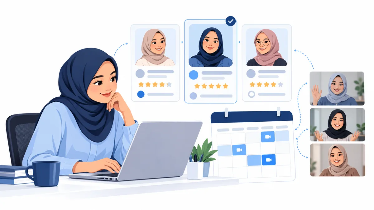 Ilustrasi untuk Menyusun Wawancara Terstruktur setelah Seleksi Awal